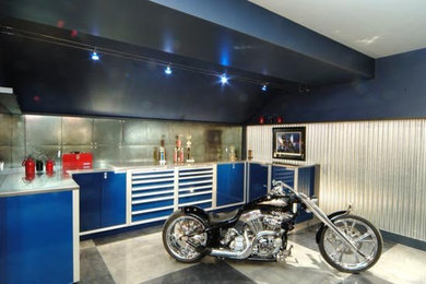 Trendy garage photo in Boston
