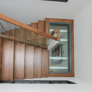 Project #68 | Ultra-Modern Staircase with Glass Landings