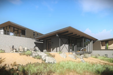 Modern exterior home idea in Denver