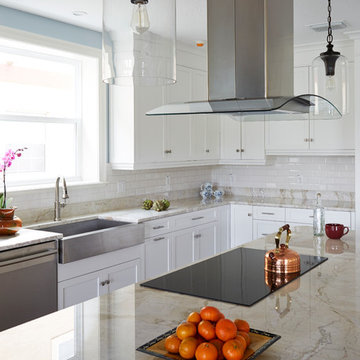 Orlando, White Modern Kitchen