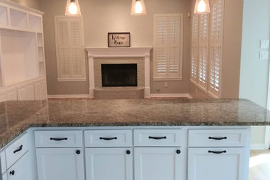 Inspiration for a contemporary kitchen remodel in Other