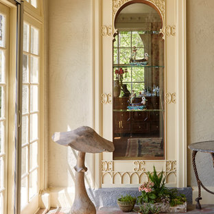 This is an example of a victorian patio in New York.