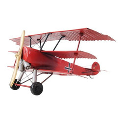 1917 AJ005 Red Baron Fokker Triplane Model - Decorative Objects And Figurines