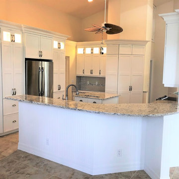 Open up Kitchen by Removing some walls But Keep The Flooring