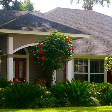 Tropical landscape spaces, All around the house.