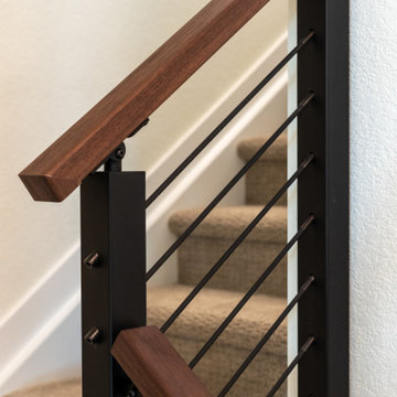 Fireplace & Stair Case Remodel