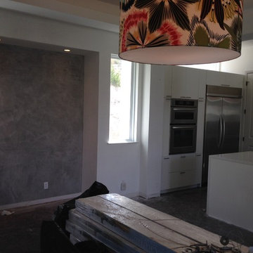 white venetian plaster