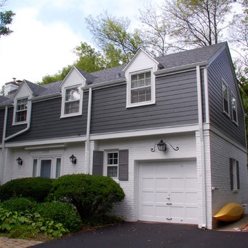 Highland Park, Exterior Remodel Hardie Siding