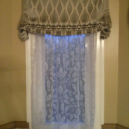 Bathroom Drapes Centre Window - Curtains