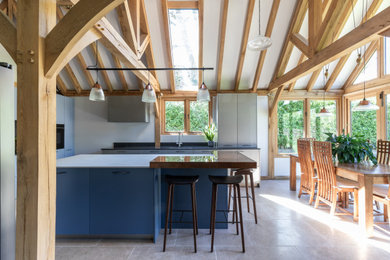 This is an example of a scandi home in Sussex.