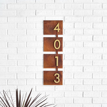 Wall Mounted Address Signs