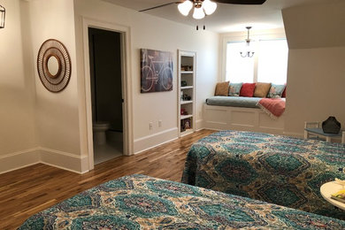 Inspiration for a coastal bedroom remodel in Other
