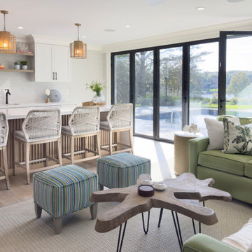 Expansive Deck and Pool House