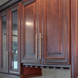 Mahogany Maple Wall Cabinets - Kitchen Cabinetry