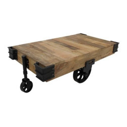 Cart Coffee Table - Coffee Tables