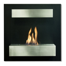 Melina Bio Ethanol Wall Mount Fireplace - Indoor Fireplaces