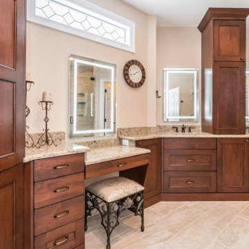 Haymarket Transitional Master Bathroom Remodel _ 13036