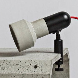 Bentu 'BU' Concrete Clip Light - Floor Lamps