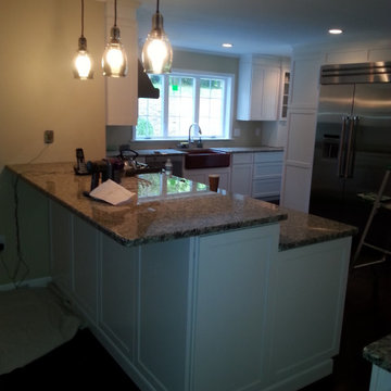 Stacy M Custom Kitchen Flooring + Bump out