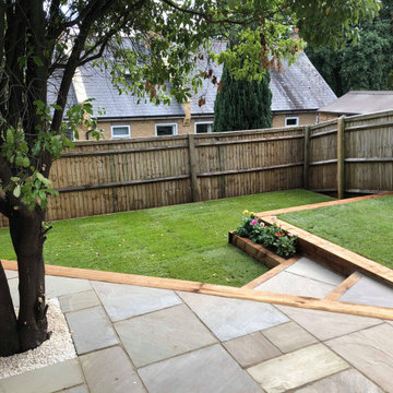 Turfing and paving completed by Fantastic Gardeners