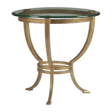 great room sofa's end table