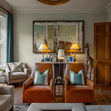 Contemporary Extension & Refurbishment of a Grade-A Listed Georgian Townhouse