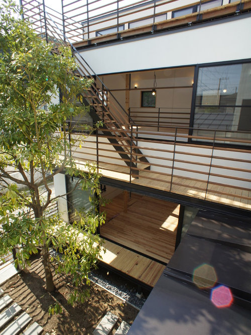 和室・和風階段のインテリア 収納 リフォーム実例画像 | Houzz (ハウズ)