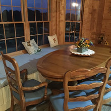 Breakfast room bay window