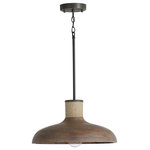 Capital Lighting - Jacob One Light Pendant, Grey Wash and Grey Iron - Stylish and bold. Make an illuminating statement with this fixture. An ideal lighting fixture for your home.