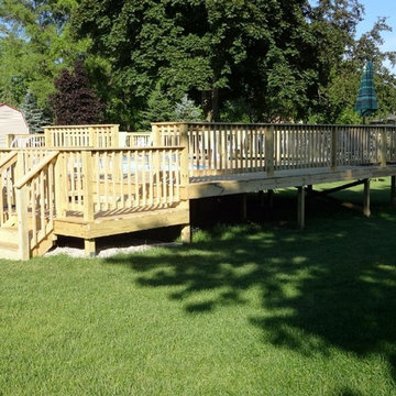 Deck Surround for Oval Pool