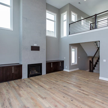1 1/2 Story Moern Prairie Plan #66118