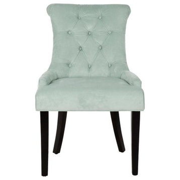 Randi 20" Tufted Side Chair, Set of 2, Light Blue
