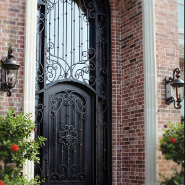 Tall Scroll Double Door