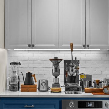 Vickery Park Blue & White Kitchen