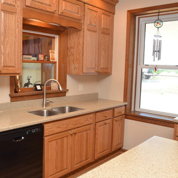 LaPorte, IN. Haas Signature Collection, Oak Kitchen