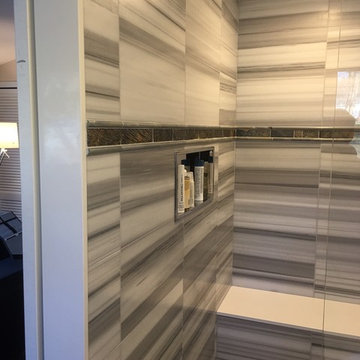 English Master Bathroom Renovation - Modern
