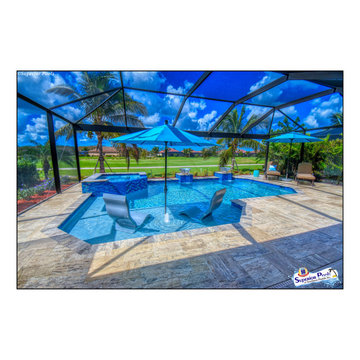 (Anderson) Lee County, FL Superior Pools Custom Swimming Pool & Spa.