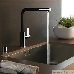 Emporio Kitchen Mixer With Pull Out Spout - Utility Sink Taps