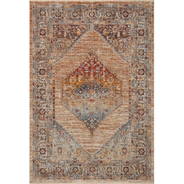 Loloi II Sorrento Multi/Sunset 11'6"x15'7" Area Rug