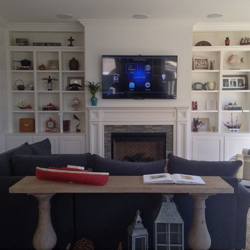 Transitional Living Room