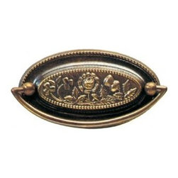 Oval Plate Handles - Cabinet And Drawer Handle Pulls