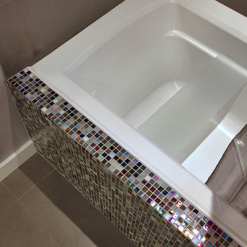 Close Up of Tub and Tile Work