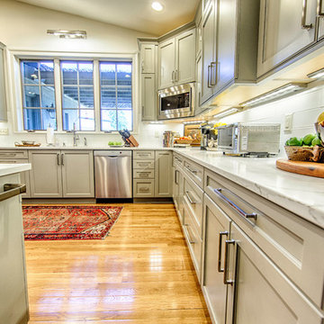 Timeless Quartz Kitchen