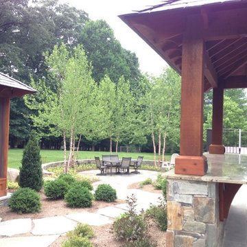 Beer Garden, Screened Patio, and Outdoor Kitchen