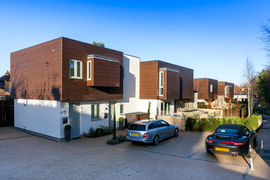 Photo of a house exterior in London.
