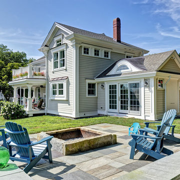 Connecticut Shoreline Farm House