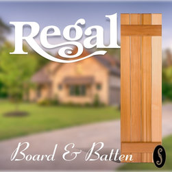 Regal Board & Batten Shutter - Exterior Shutters