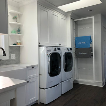 Fresh and Clean Laundry Room in Pewaukee