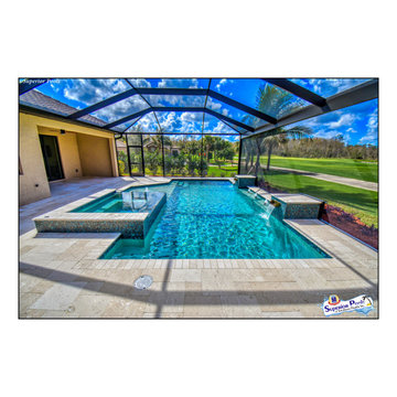(Szafranski) Fort Myers, FL Superior Pools Custom Swimming Pool And Spa.