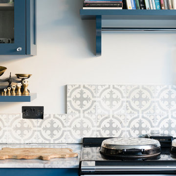 Cement/encaustic tiles - London, Wandsworth Home